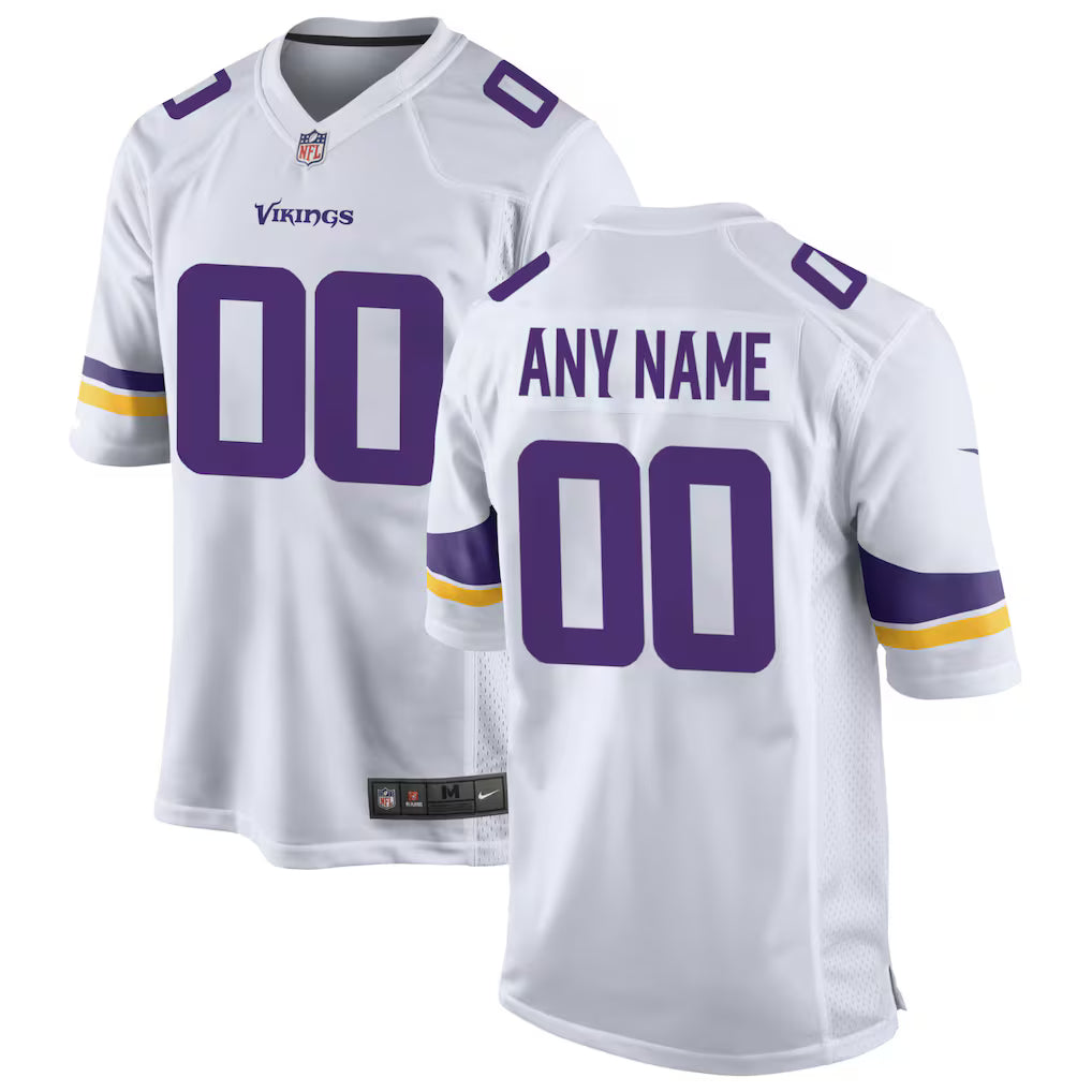 Custom Minnesota Vikings Jersey - White product image 1