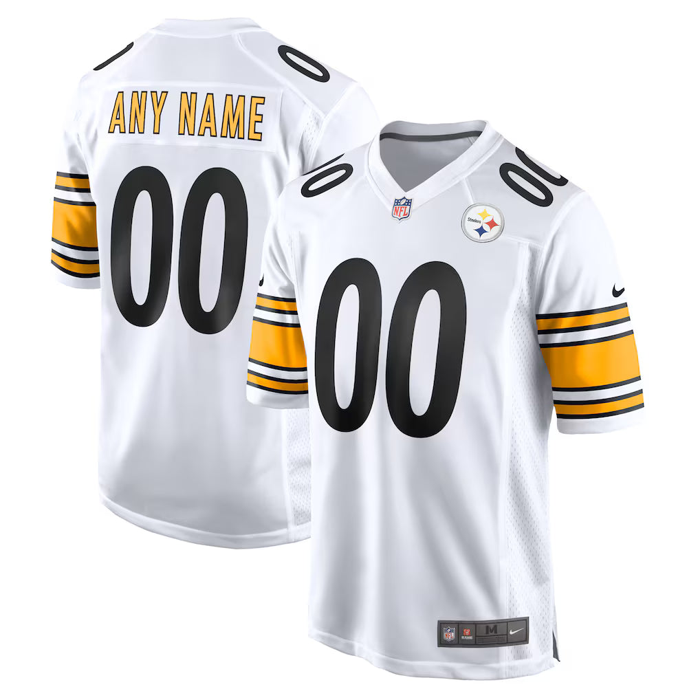 Custom Pittsburgh Steelers Jersey - White product image 1