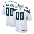 Custom Seattle Seahawks Jersey - White product image 1