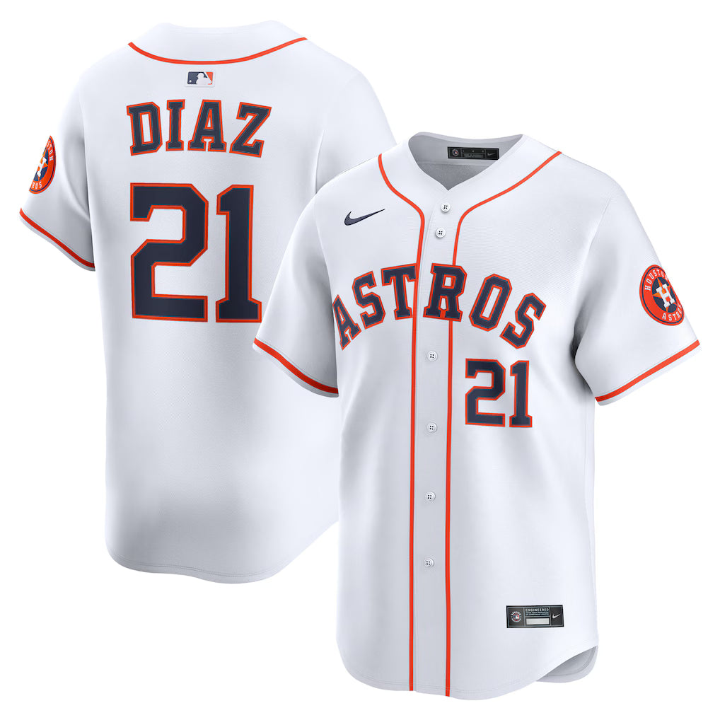 Yainer Diaz Houston Astros Nike Jersey - White product image 1