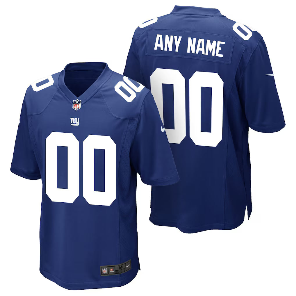 Custom New York Giants Jersey - Royal Blue product image 1