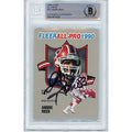 Andre Reed Buffalo Bills Signed 1990 Fleer Football Card Beckett Authentic Auto Slab HOF product image 1, provided for