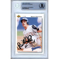 Benito Santiago San Diego Padres Signed 1992 Upper Deck Card Beckett Authentic Auto Slab product image 1, provided for