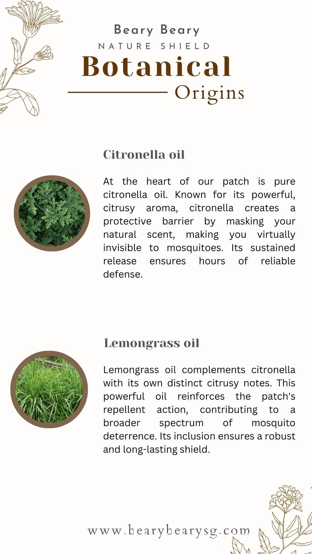 Botanical Mosquito Patch