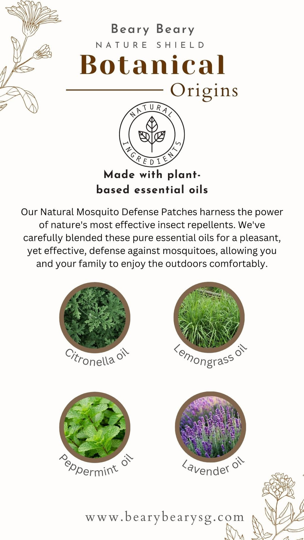 Botanical Mosquito Patch