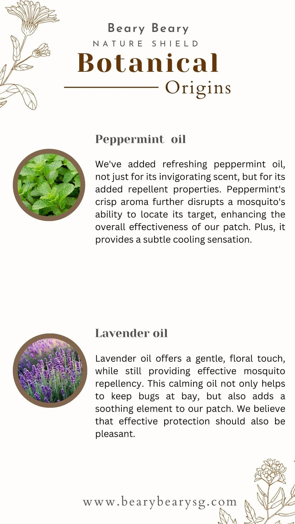 Botanical Mosquito Patch