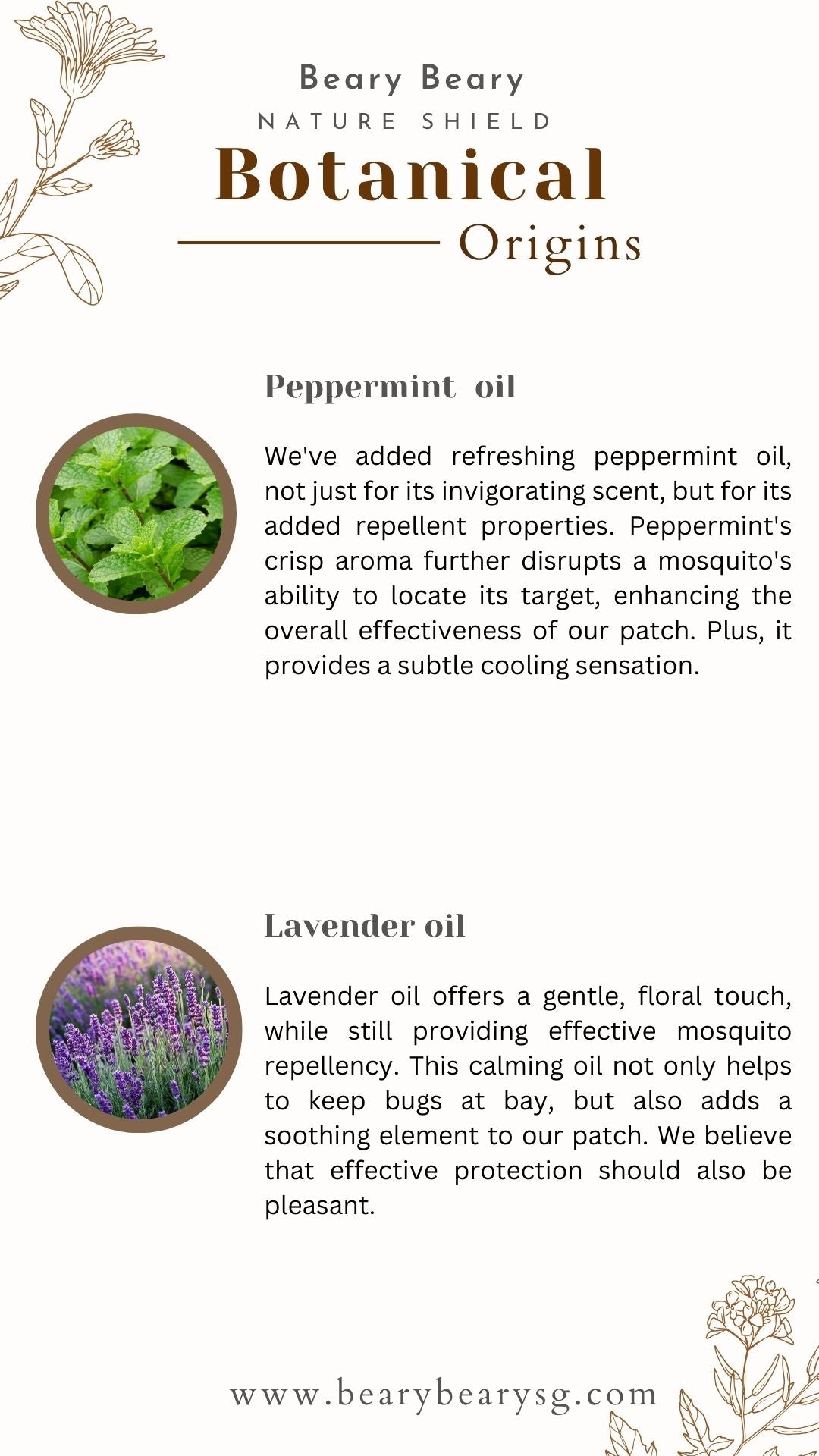 Botanical Mosquito Patch