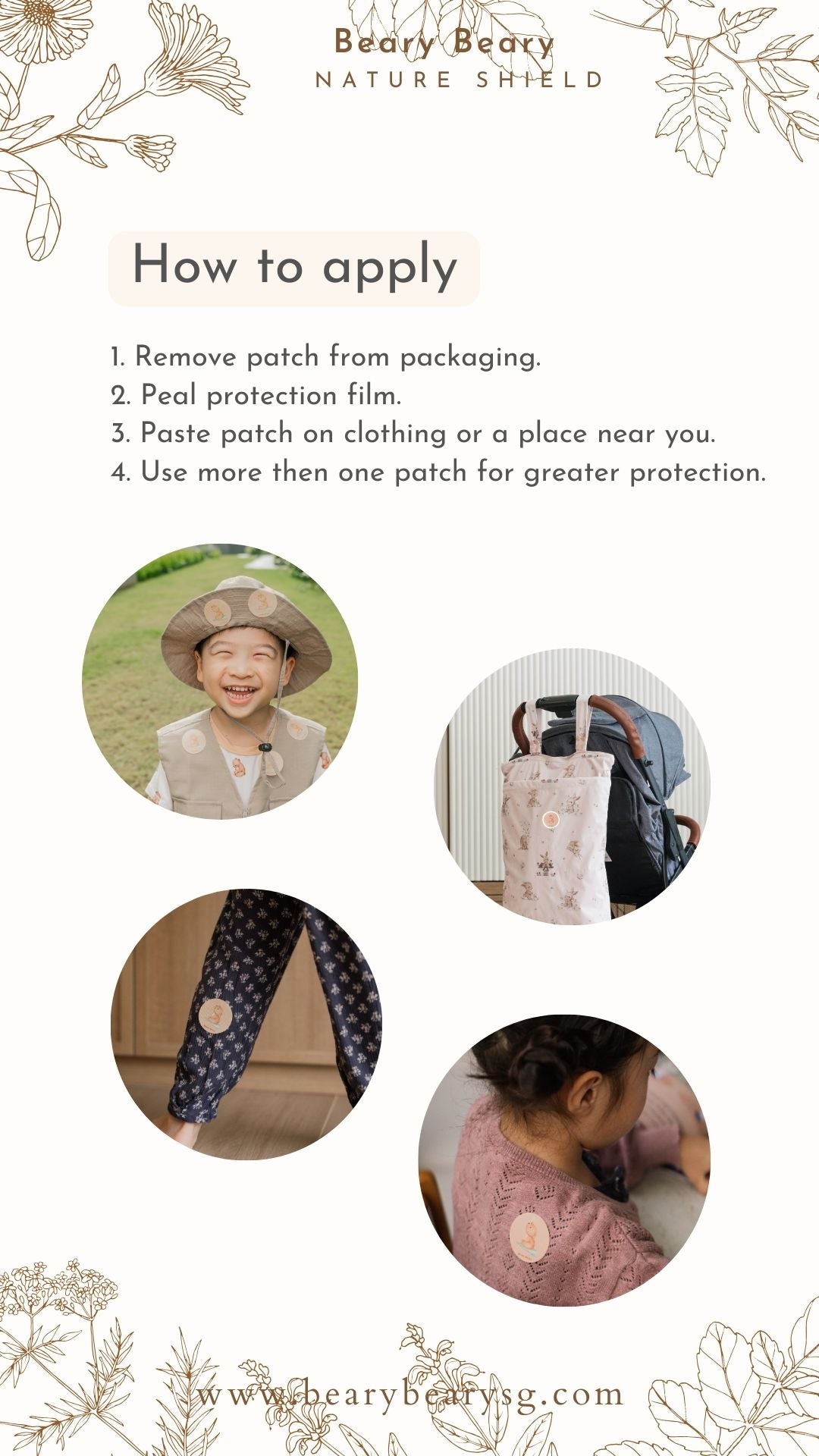 Botanical Mosquito Patch