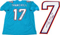 Ryan Tannehill Autographed Dolphins Jersey (JSA) product image 1, provided for visual reference and product detail review