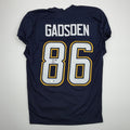 Autographed/Signed Oronde Gadsden Los Angeles Blue Cut Jersey Beckett BAS COA product image 1, provided for visual reference