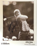 John Daly Autographed Golf 8x10 Photo (JSA) product image 1, provided for visual reference and product detail review