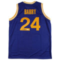Rick Barry Signed Warriors Jersey product image 1, provided for visual reference and product detail review