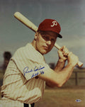 Richie Ashburn Autographed Philadelphia Phillies 16x20 Photo HOF BAS 23905 product image 1, provided for visual reference
