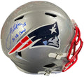 James White "3x SB Champ" Autographed New England Patriots Full Size Replica Hel product image 1, provided for visual