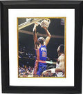 John Salley signed Detroit Pistons 16x20 Photo Custom Framed - Leaf Authentics product image 1, provided for visual