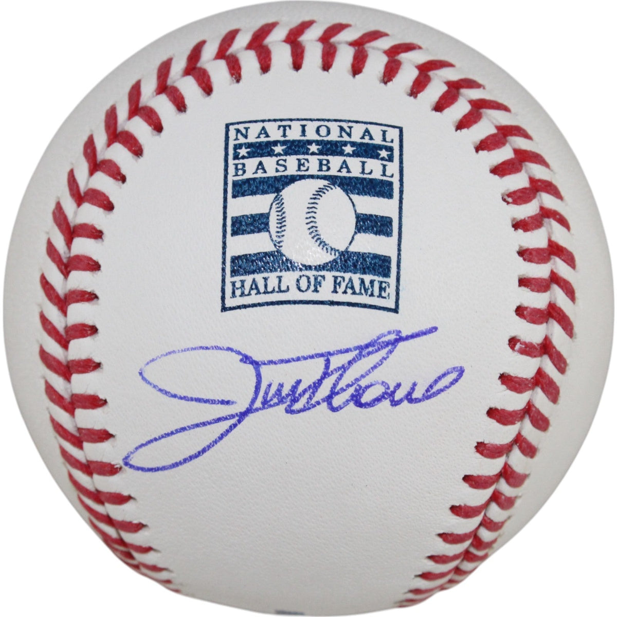 Jim Thome Autographed/Signed Cleveland Indians HOF OML Baseball Beckett 50928 product image 1, provided for visual reference