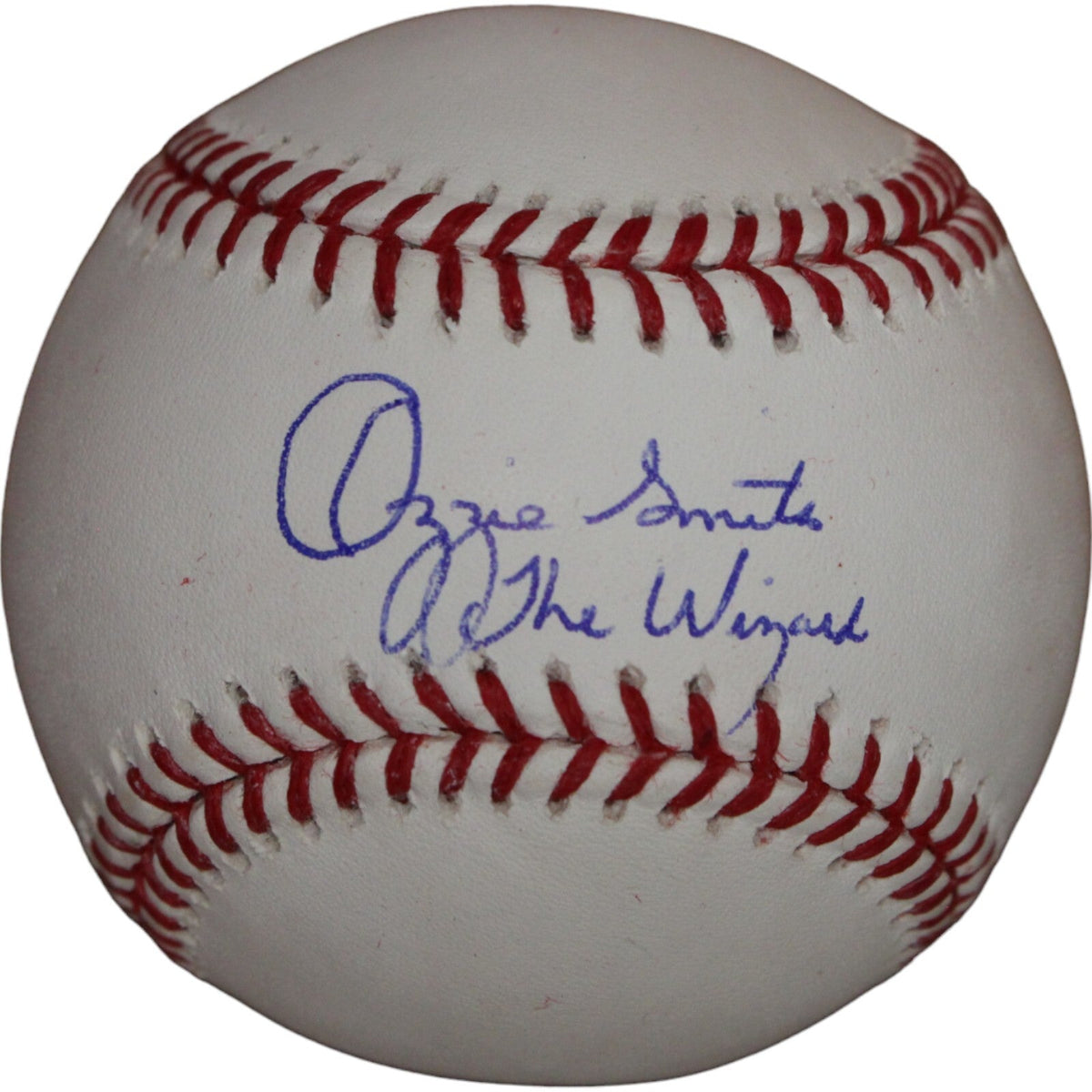 Ozzie Smith Autographed/Signed St. Louis Cardinals Wizard OML Baseball FAN 35825 product image 1, provided for visual