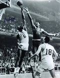 Bill Russell Autographed Blocking Chamberlain 16x20 Photo product image 1, provided for visual reference and product detail
