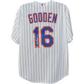Dwight Gooden Autographed New York Mets White Nike Rep Jersey XL Beckett 50325 product image 1, provided for visual