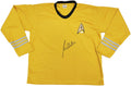 William Shatner Signed Gold Star Trek Uniform Captain Kirk JSA product image 1, provided for visual reference and product