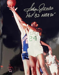 Sam Jones HOF 83 Autographed 8x10 Basketball Photo product image 1, provided for visual reference and product detail review