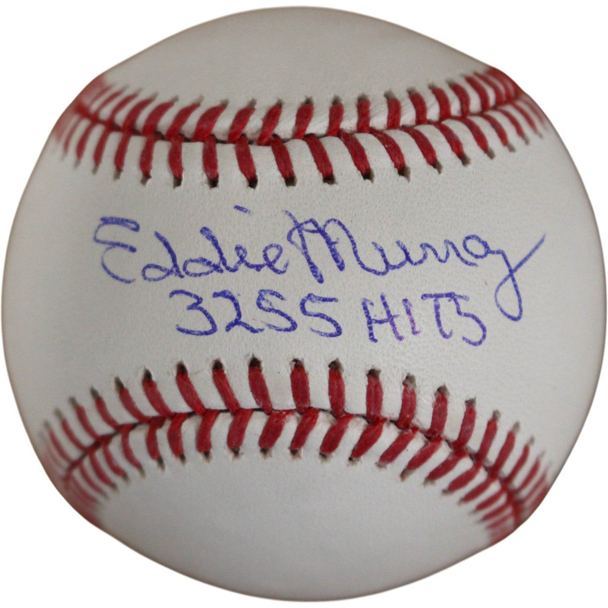 Eddie Murray Autographed Baltimore Orioles OML Baseball 3255 Hits Beckett 54635 product image 1, provided for visual