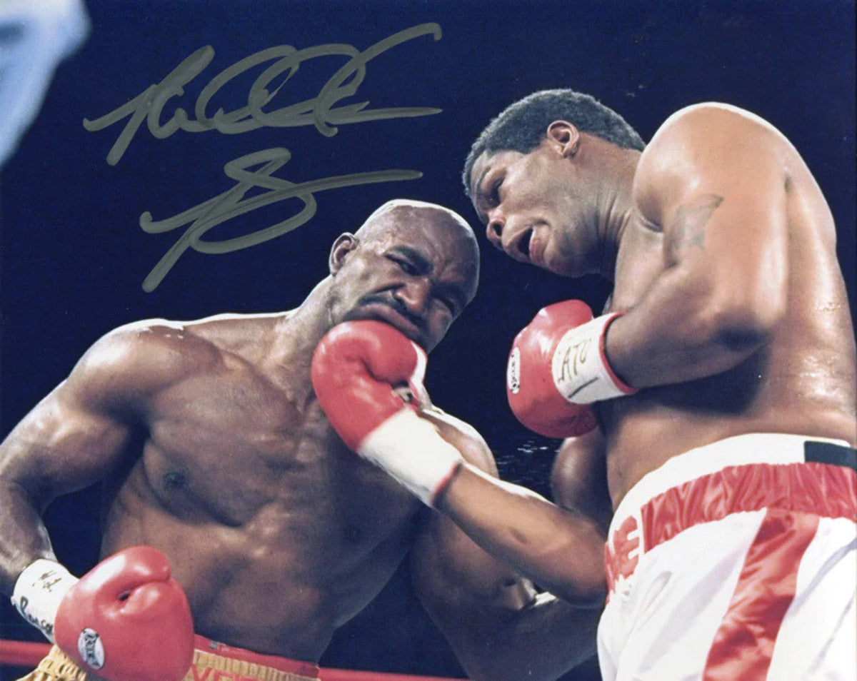 Riddick Bowe Autographed 8x10 Photo product image 1, provided for visual reference and product detail review