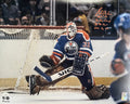 Grant Fuhr Autographed Career Stats Edmonton Oilers 16x20 Photo (JSA) product image 1, provided for visual reference and