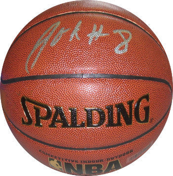 Jahlil Okafor signed I/O NBA Spalding Basketball #8 - SCHWARTZ HOLOGRAM product image 1, provided for visual reference and