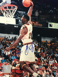 Antonio McDyess Autographed Basketball 8x10 Photo product image 1, provided for visual reference and product detail review
