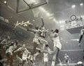 Bill Russell Autographed 16x20 Photo vs Lakers (JSA) product image 1, provided for visual reference and product detail review