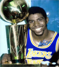 Magic Johnson Autographed 16x20 Photo (JSA) product image 1, provided for visual reference and product detail review