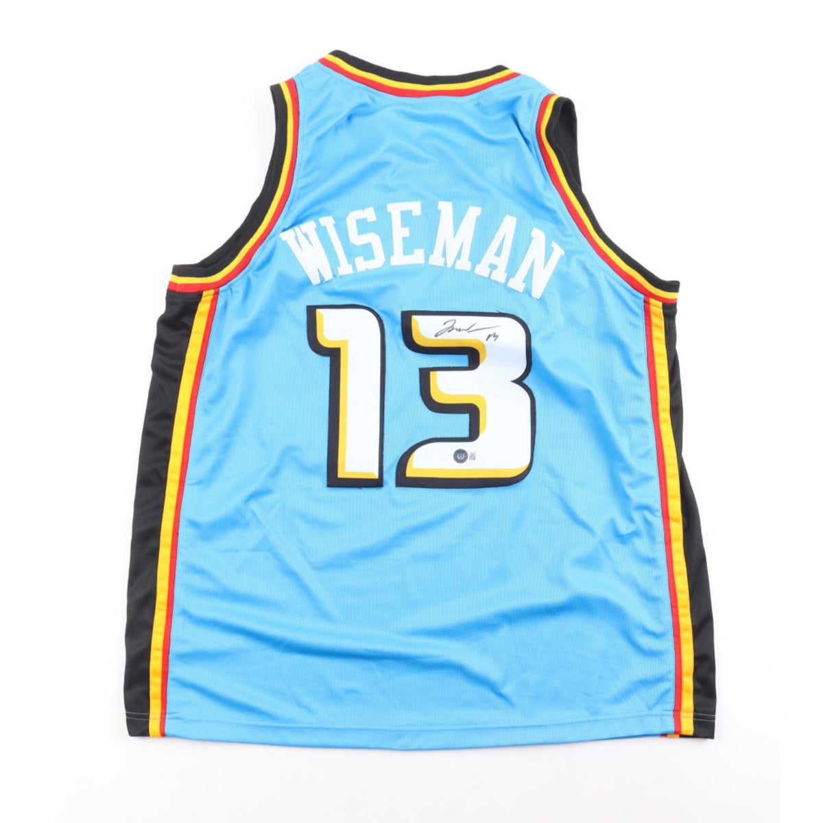 James Wiseman Signed Pistons Jersey product image 1, provided for visual reference and product detail review