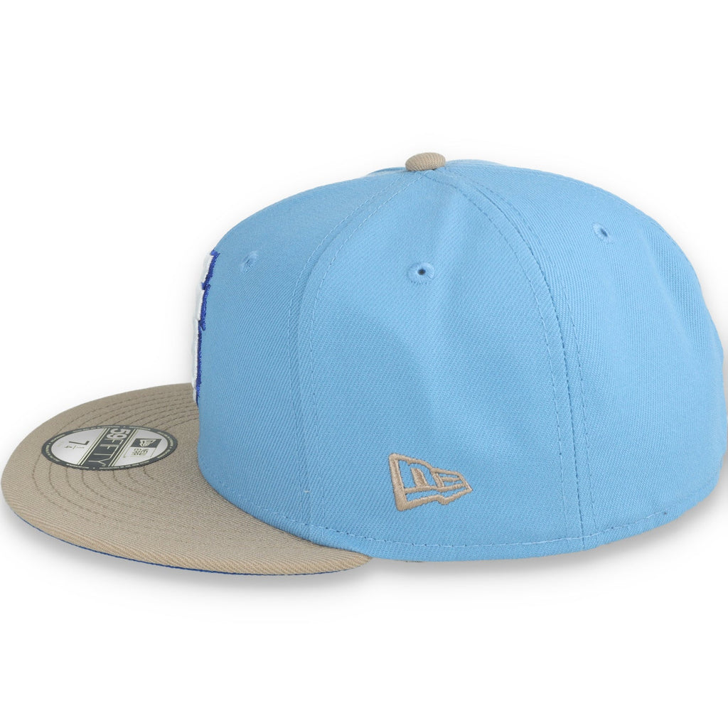 New Era San Francisco Giants 2012 World Series Side Patch 59FIFTY Fitted Hat-Sky Blue/Camel product image 4, provided for