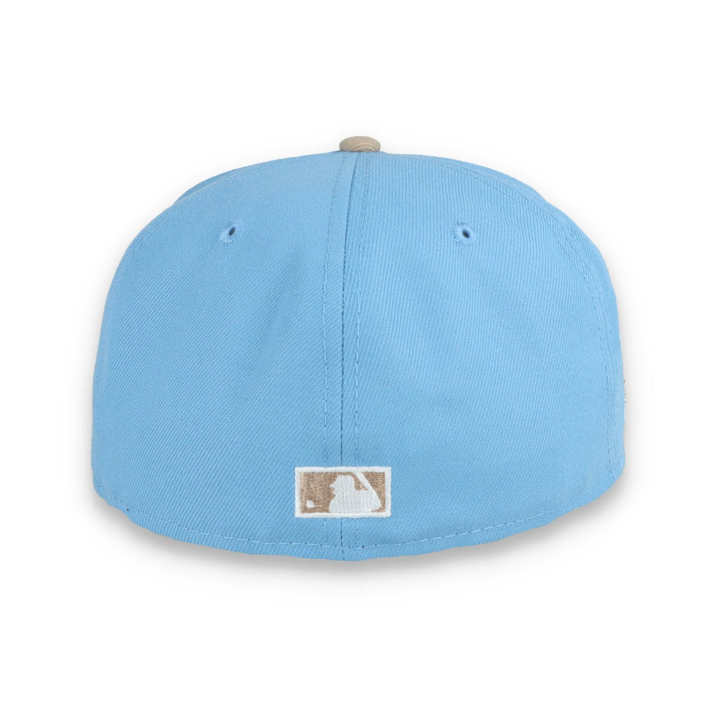 New Era San Francisco Giants 2012 World Series Side Patch 59FIFTY Fitted Hat-Sky Blue/Camel product image 5, provided for
