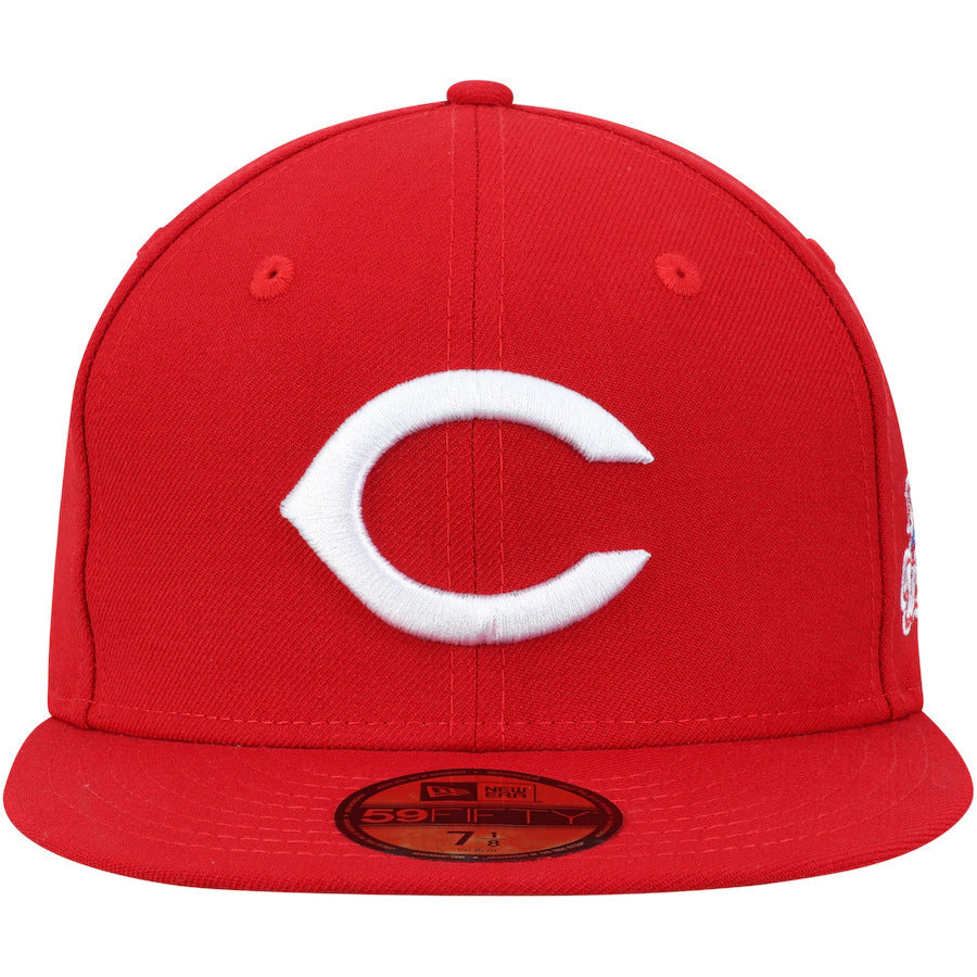 Cincinnati reds 1990 WORLD SERIES PATCH COLLECTION 59FIFTY FITTED-red product image 3, provided for visual reference and