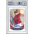 Archie Bradley AZ Dbacks Signed 2013 Bowman Draft Top Prospects Card BGS Auto 10 Slab product image 1, provided for visual